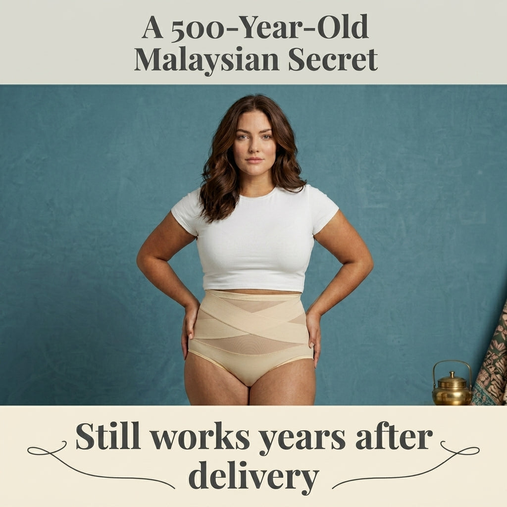 High-waisted postpartum shaping
