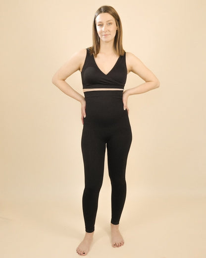 Postpartum Recovery Leggings Up