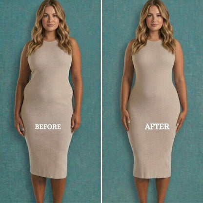 High-waisted postpartum shaping